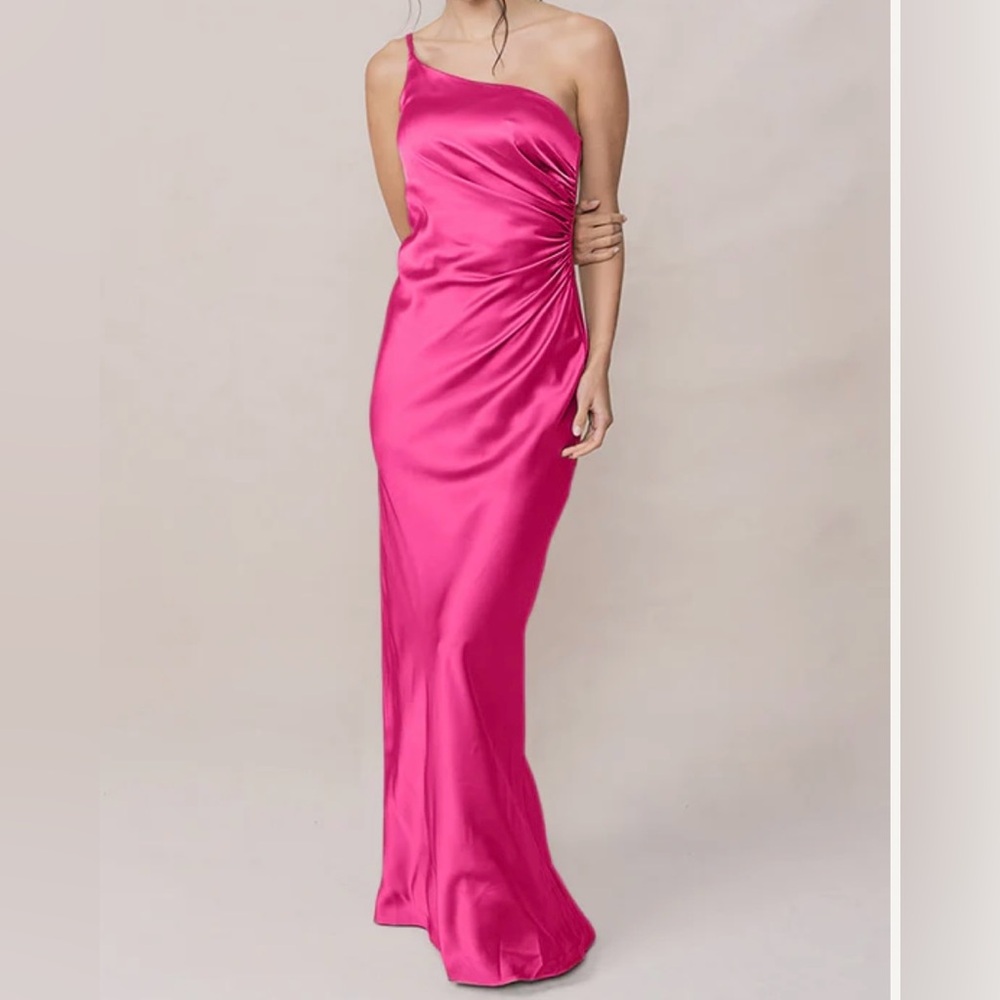 Revelry Malibu Pink Bridesmaid Dress - Size 6, Originally $229